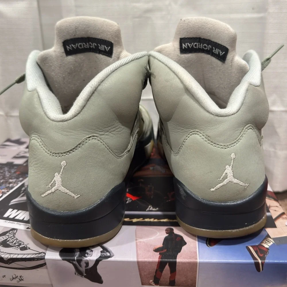 Nike Air Jordan 5 Retro Jade Horizon Desert Sand DC7501-300 Mens Size 9